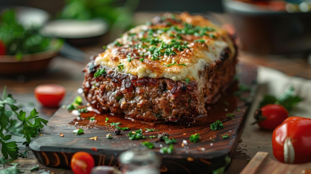 Philly Cheesesteak Meatloaf