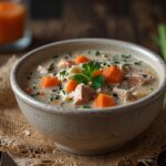 Creamy Chicken and Rice Soup