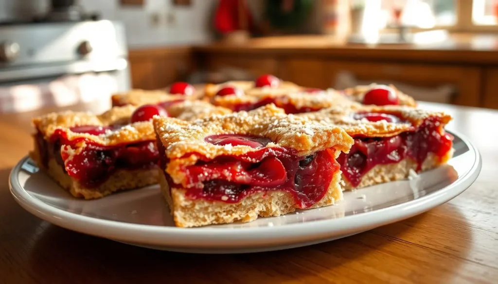 Old Fashioned Christmas Cherry Bars