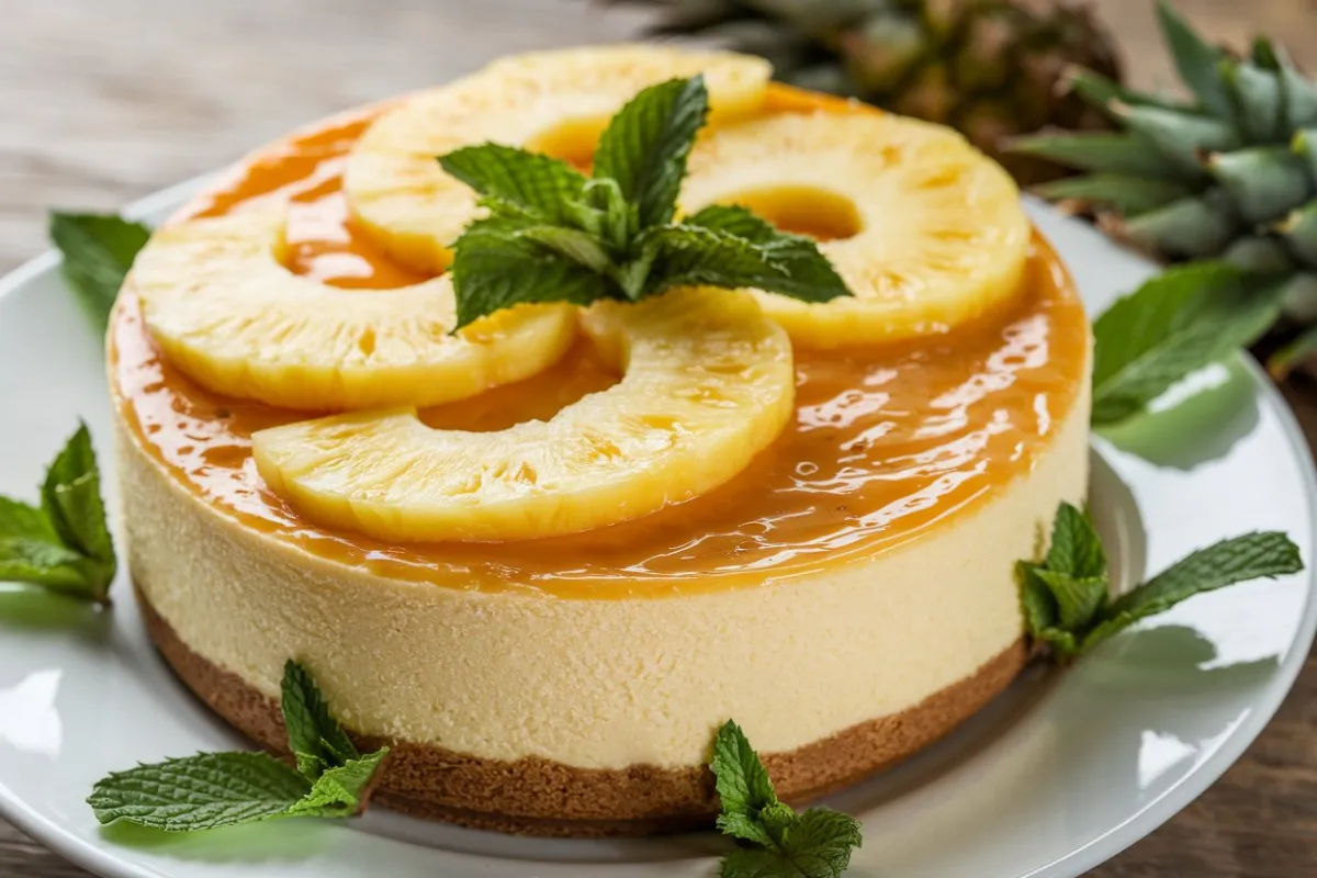 Pineapple Cheesecake