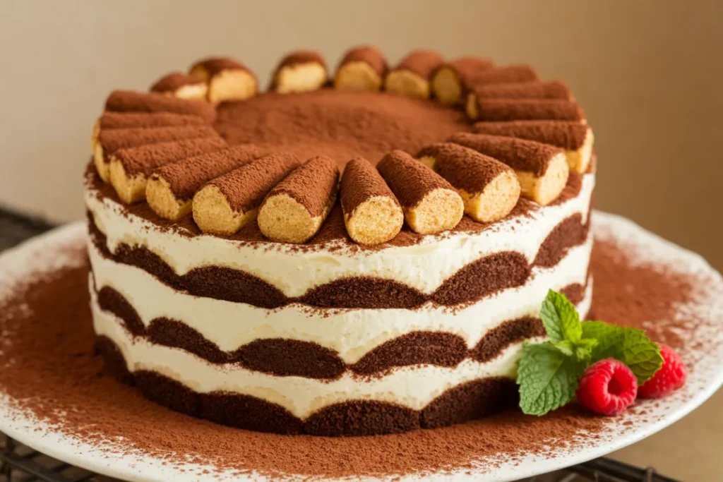 Tiramisu Cake Recipe