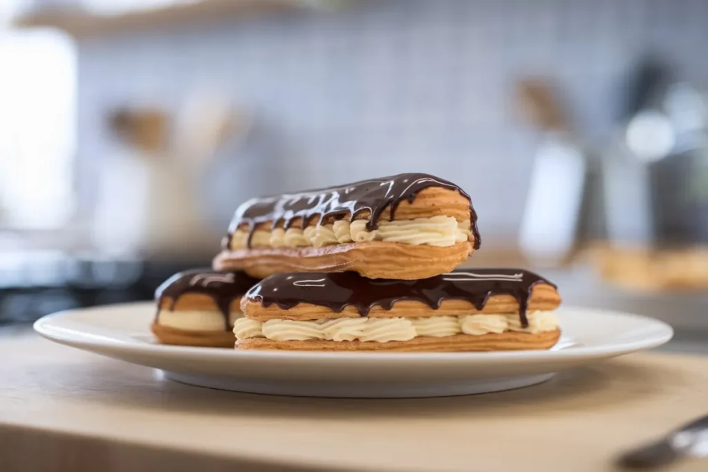 What is Éclair Filling Made Of