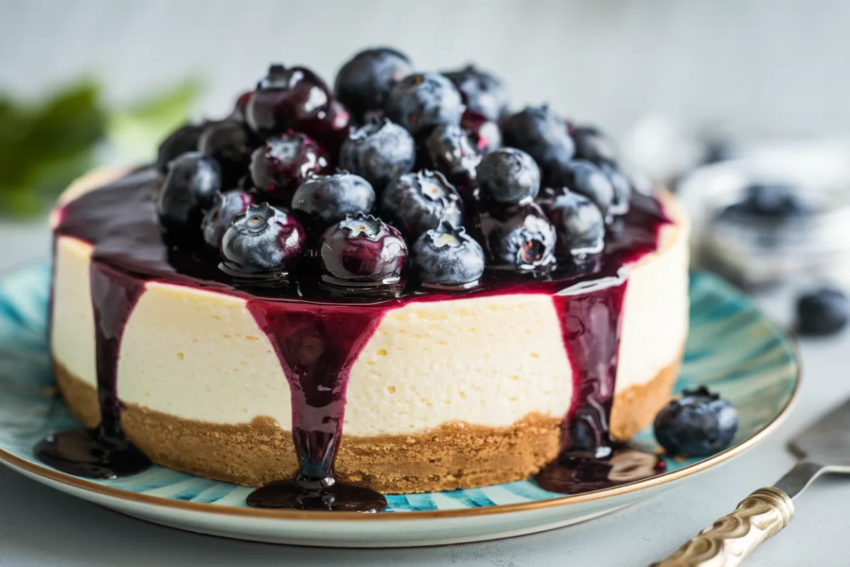 cheesecake blueberry