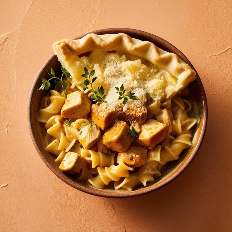 chicken pot pie pasta