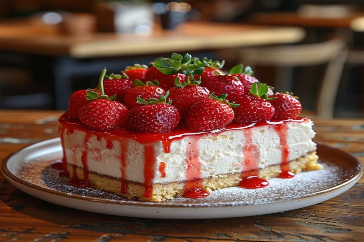 strawberry cake