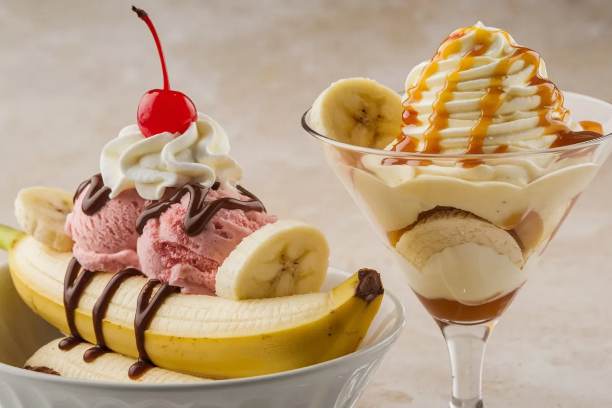 Banana Split and Banana Royale