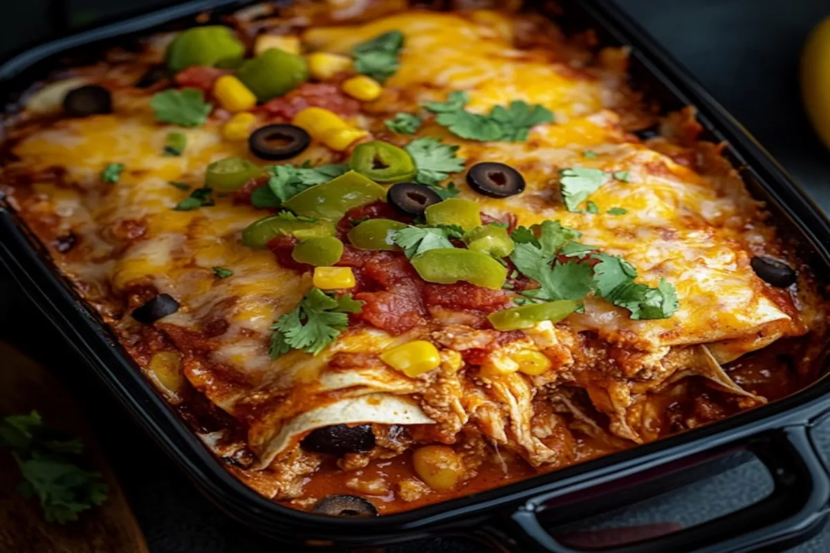 Crunchwrap Casserole