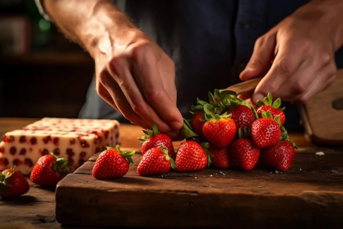 Preparation of Strawberries