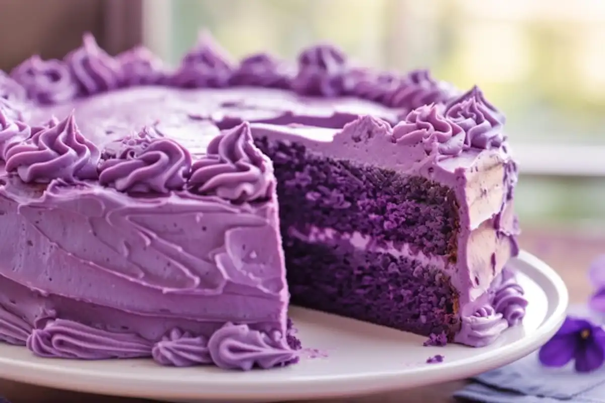 Purple Velvet Cake