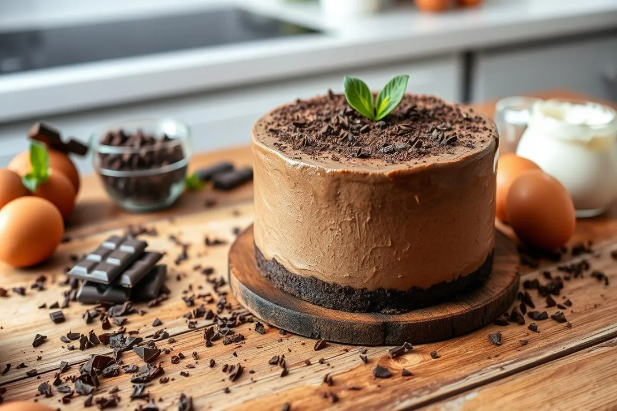 How long is chocolate mousse cake good for

